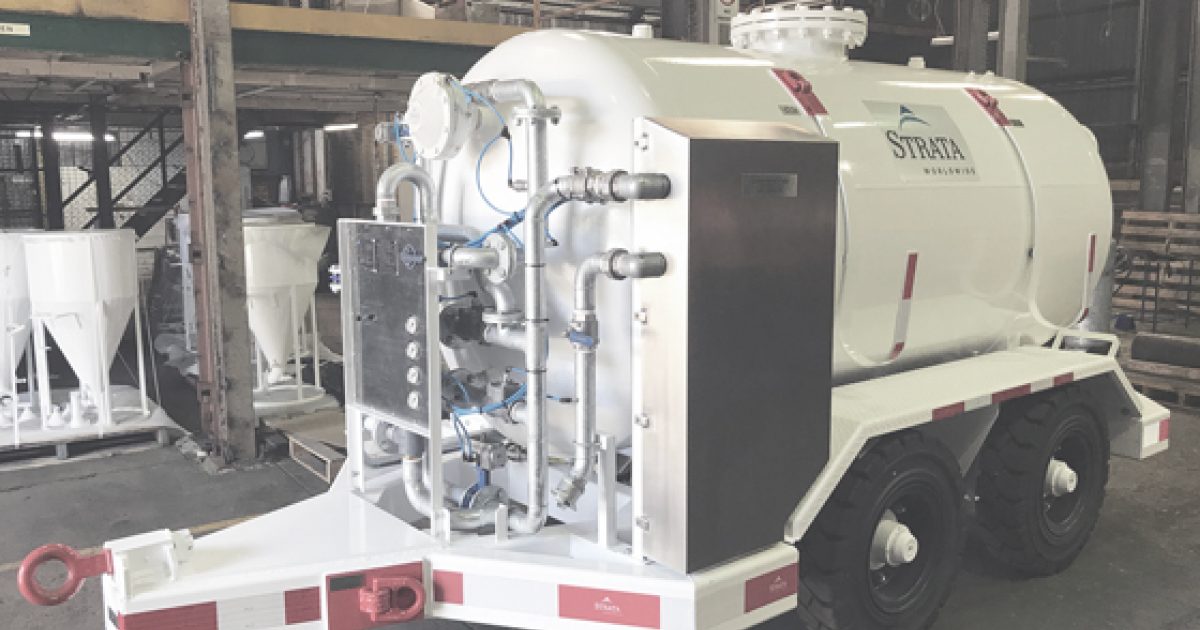 Automatic Stone Dusting in Australia Strata Worldwide